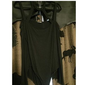 Black bodysuit FashionNova size 2X
